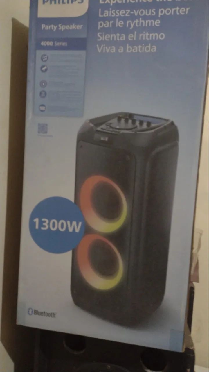 Caixa de som Philips 