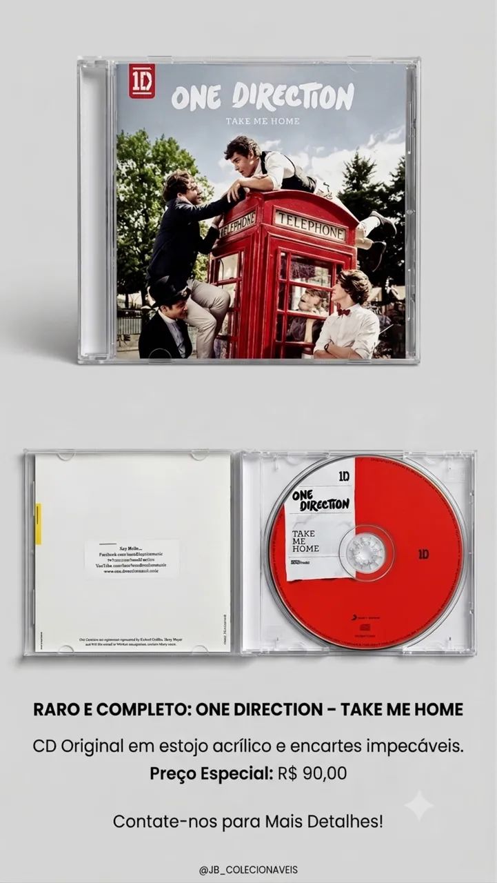 CD E DVD ONE DIRECTION - Originais  - Foto 3
