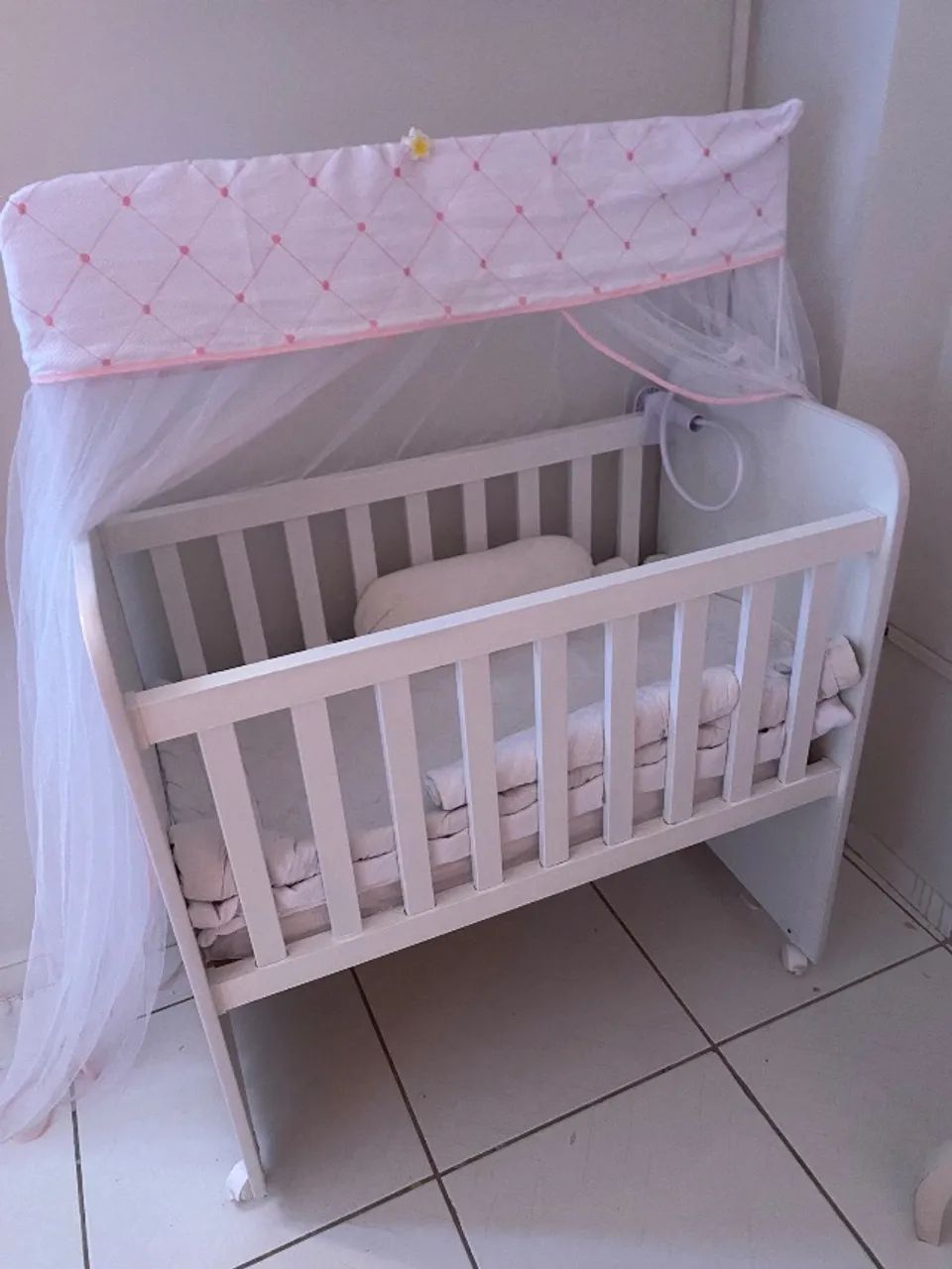 Mini berço + colchão  - Foto 4