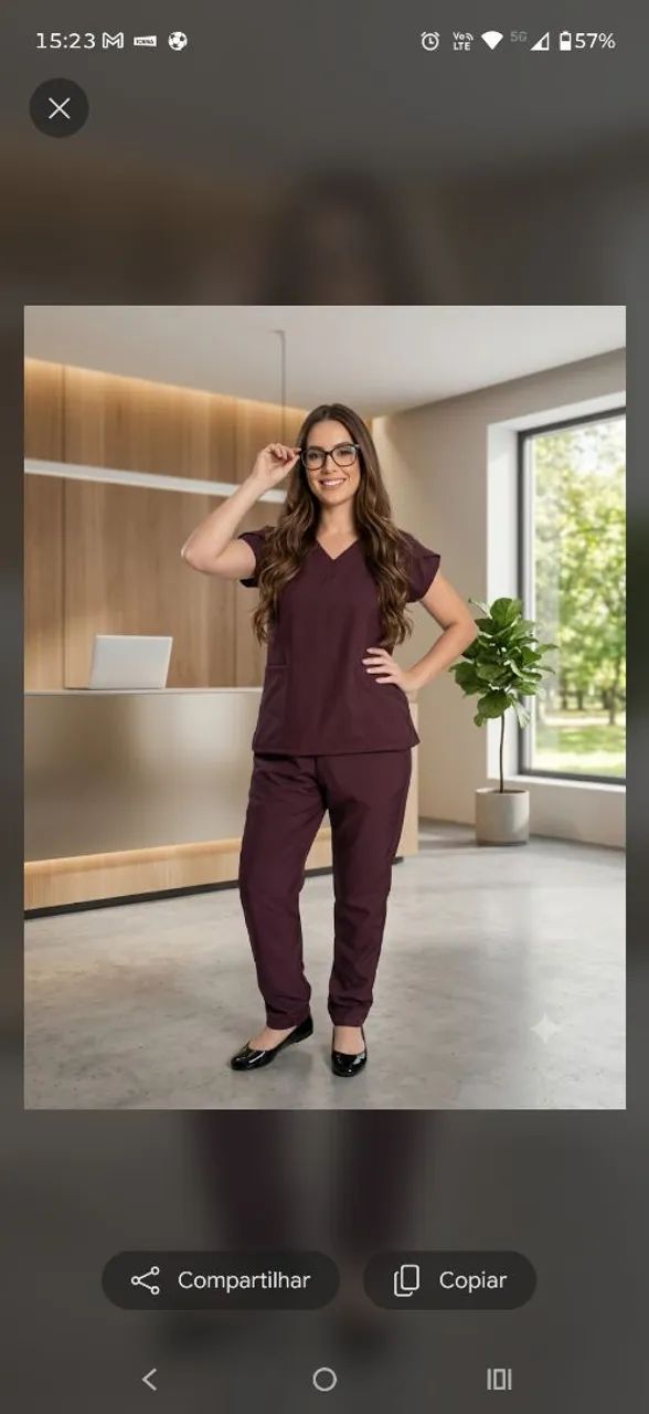 Pijama hospitalar em okifordine  - Foto 3