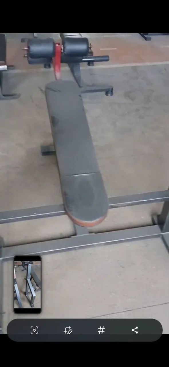 Supino e leg 45