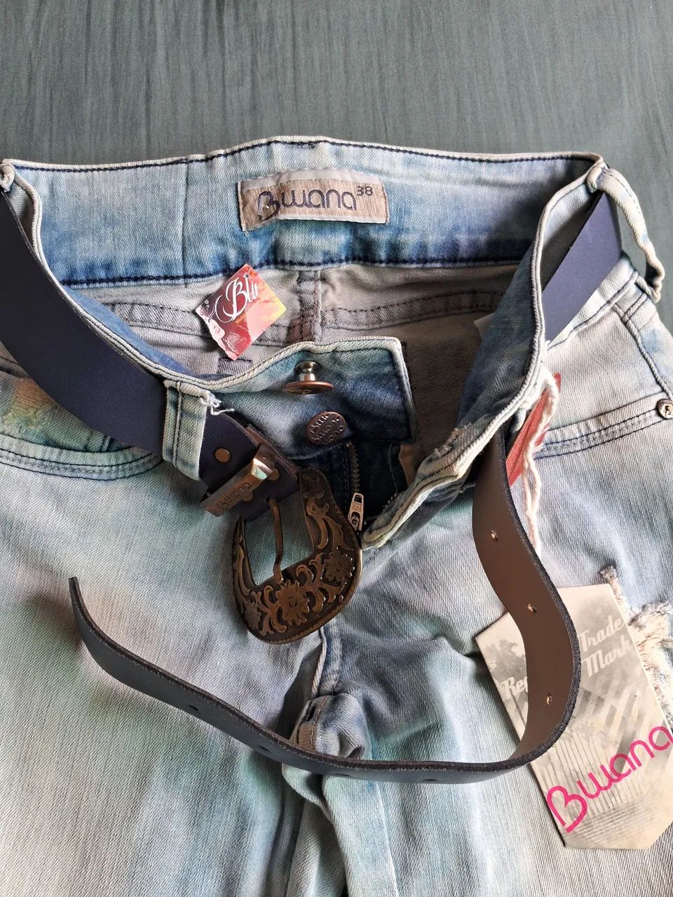 Calça Jeans Bwana original 38 nova - Foto 4