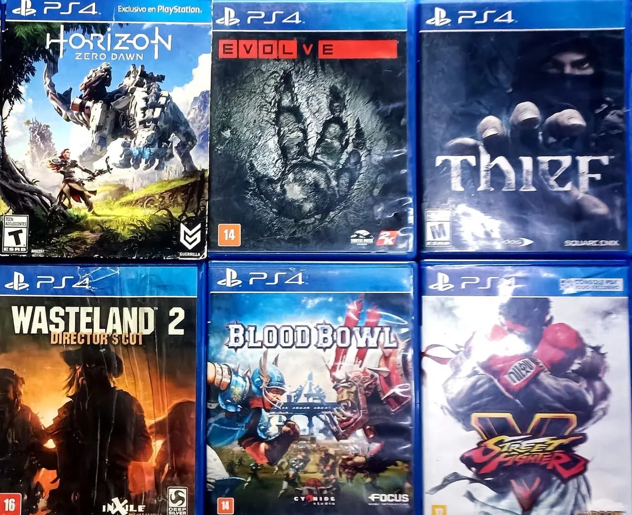 Jogos de PS4 (40$ cada)