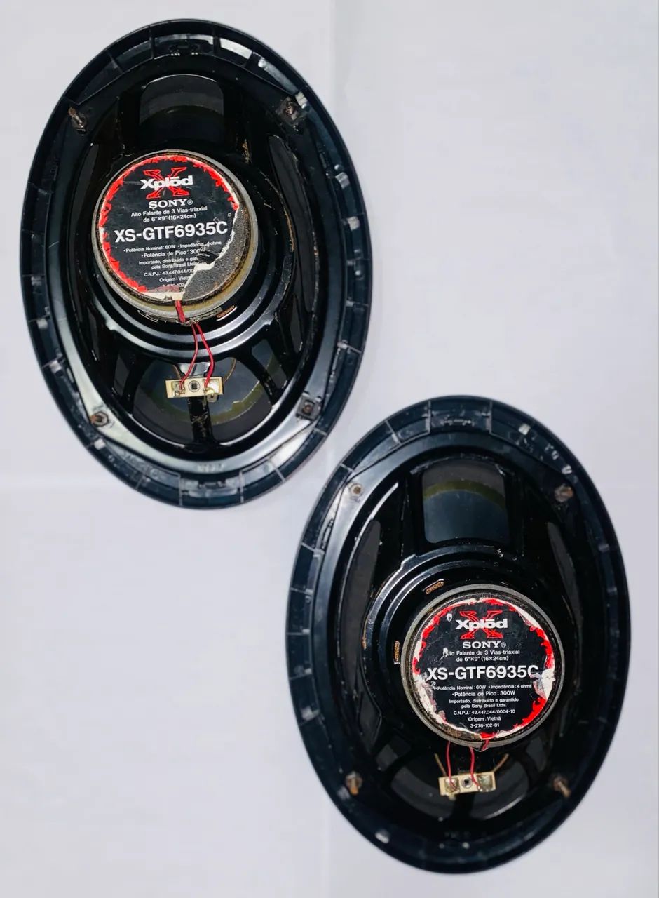 Par de Alto-falantes Sony Xplod XS-GTF6935C 6x9? Triaxiais 240W 4
