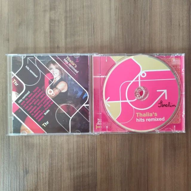 CD Thalia - Thalia's Hits Remixed *importado Mexico - Foto 3