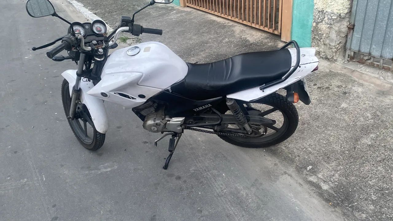 Ybr 125 partida elétrica 