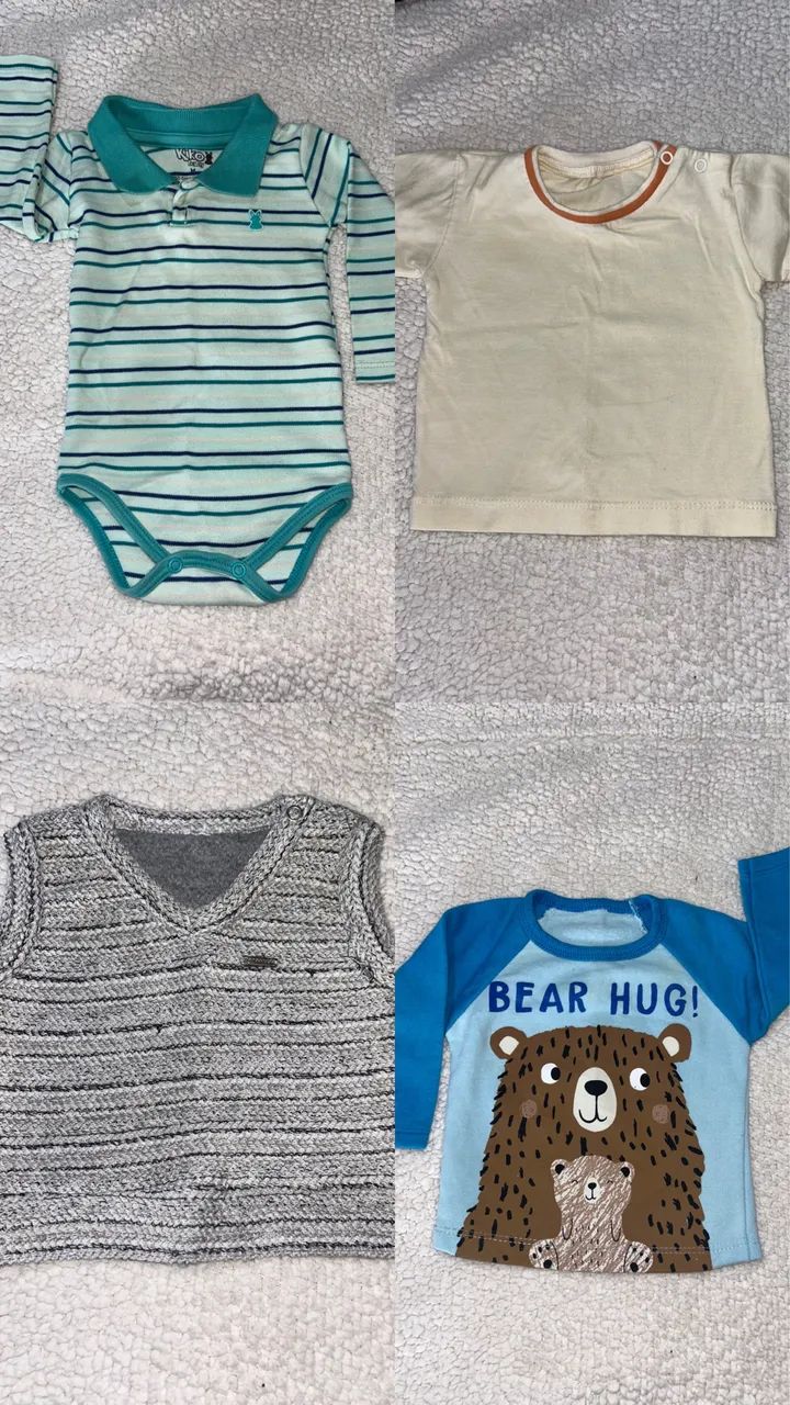 Body, casaco e blusas - Foto 2