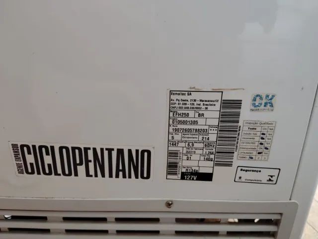 Freezer horizontal Esmaltec 1 Porta - Foto 3