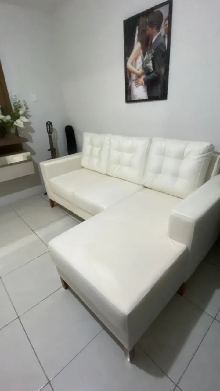 Sofá com chease