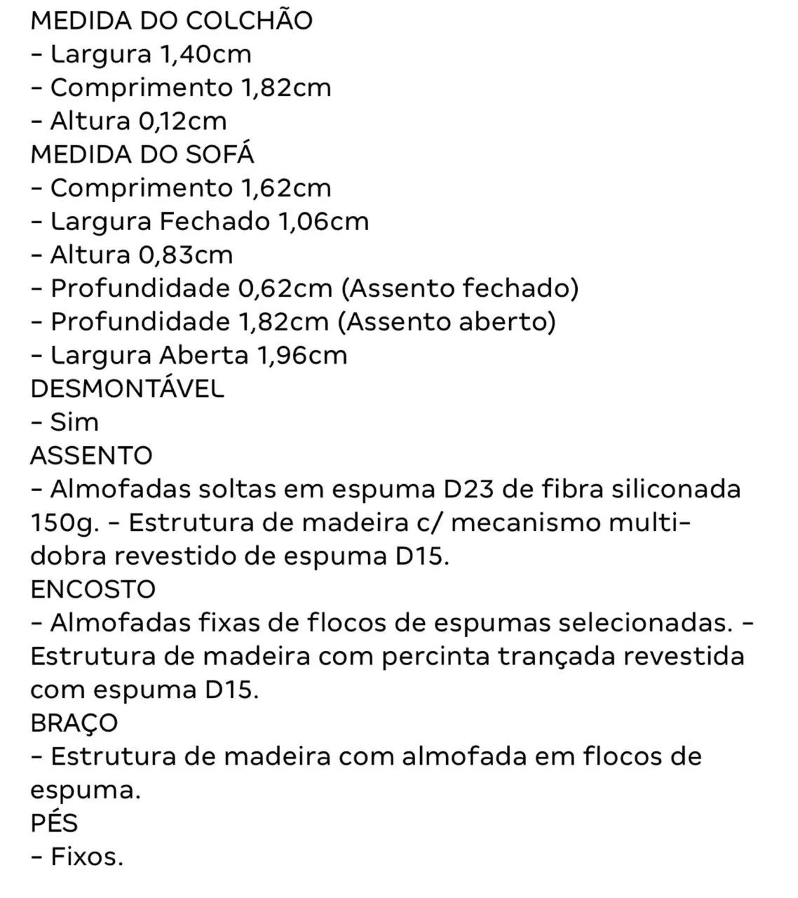 Sofá - Sofá Cama - Sofá Cama Castor  - Foto 5