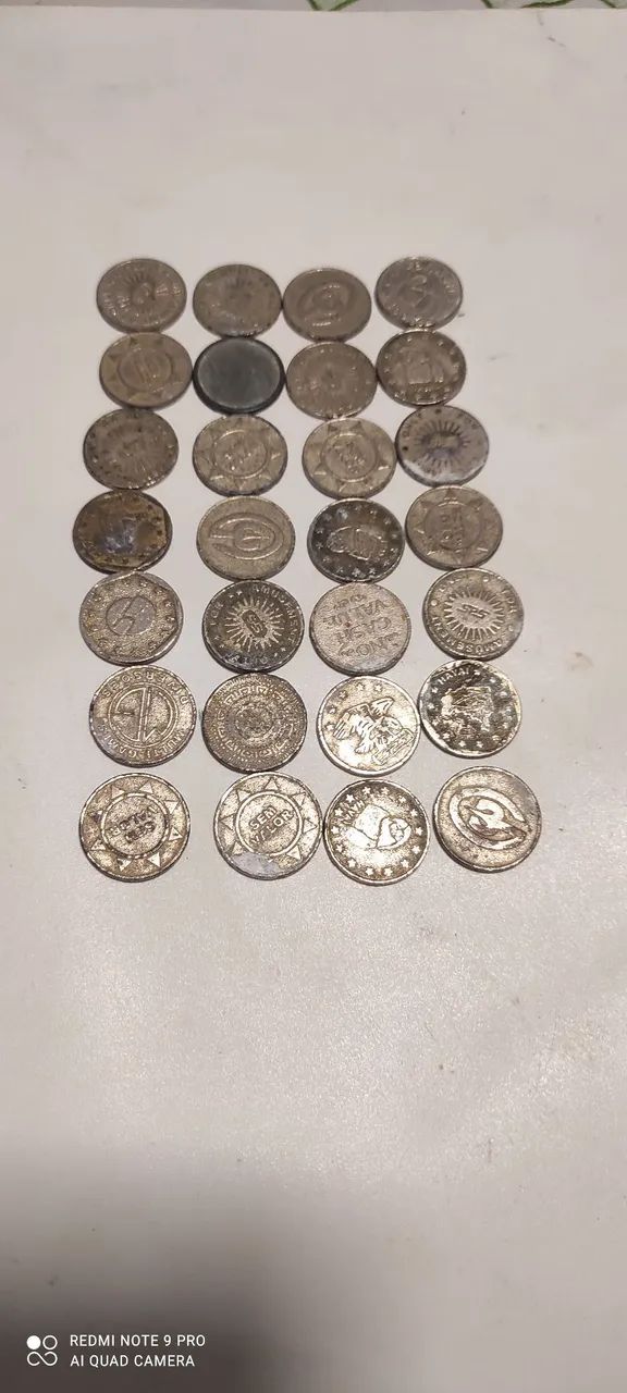 Fichinhas antigas? Para coleção,de fliperama? - Foto 3