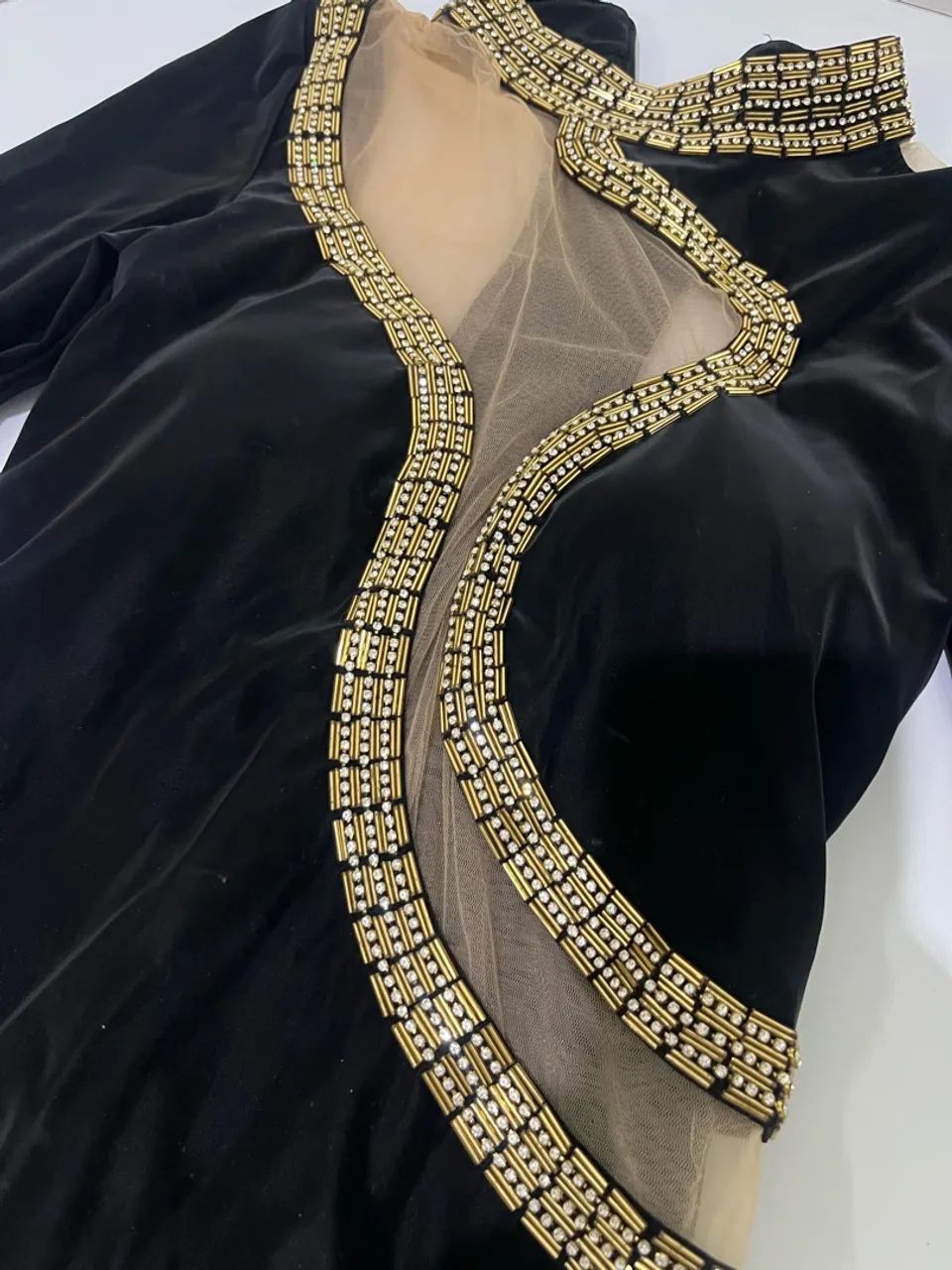 Vestido mondabelle com transparência  - Foto 3