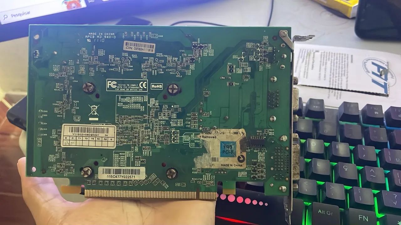 Placa de vídeo EVGA GeForce 9500  - Foto 2