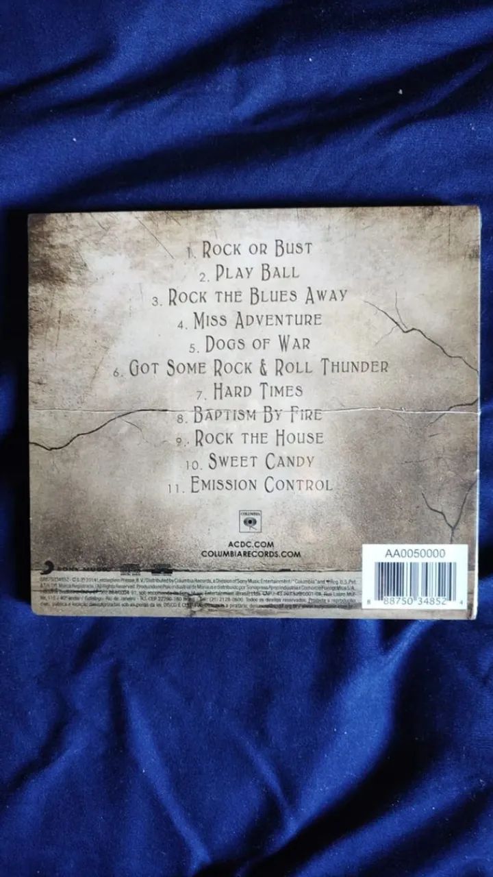 cd ac/dc rock or bust (novo e lacrado!) - Foto 2