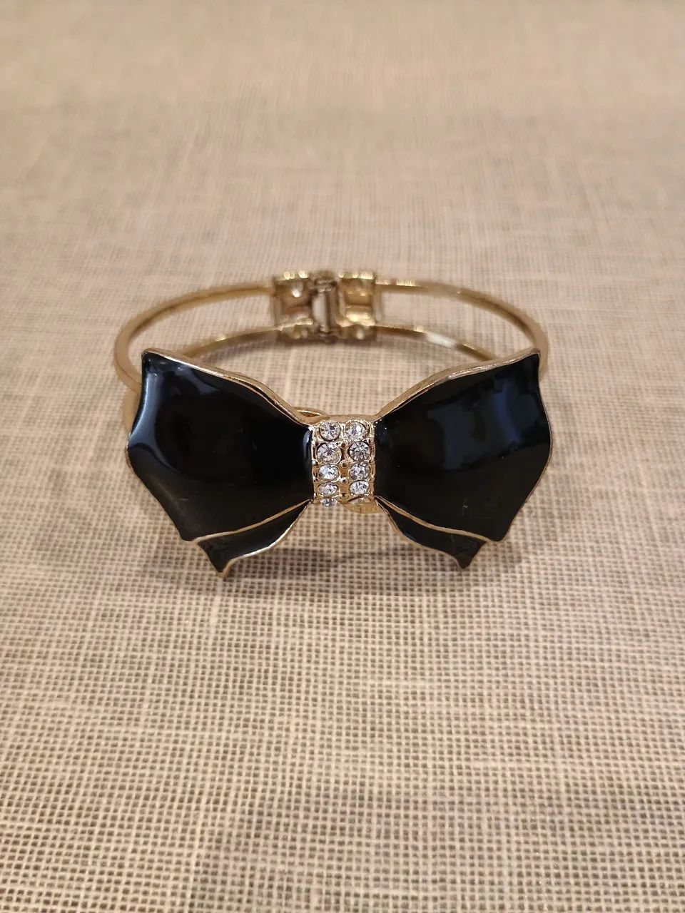 Bracelete Forever 21 laço preto - Foto 2