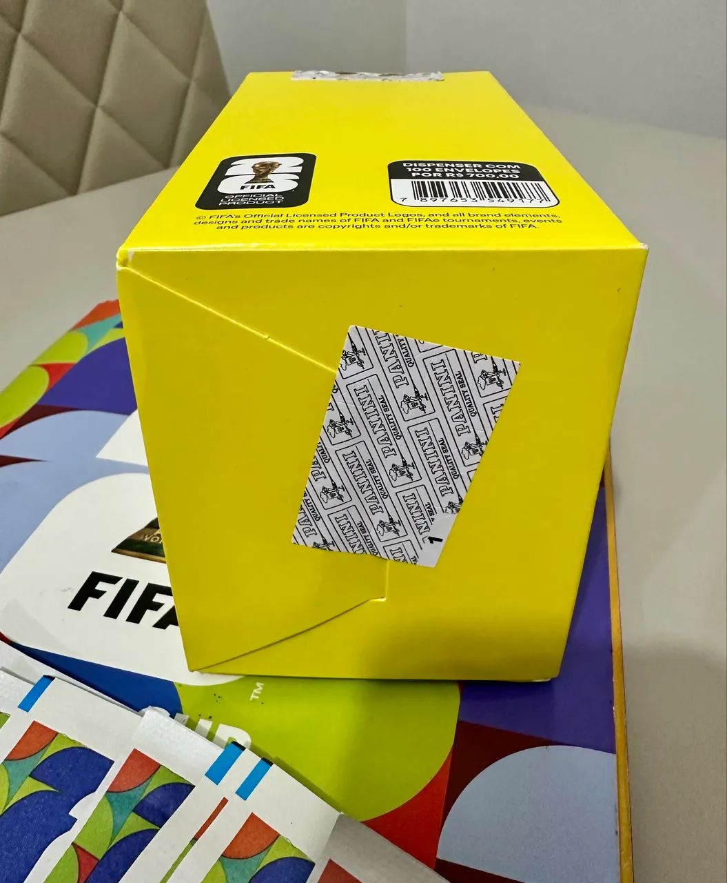 Caixa pacote figurinhas Copa 2026 Panini  - Foto 5