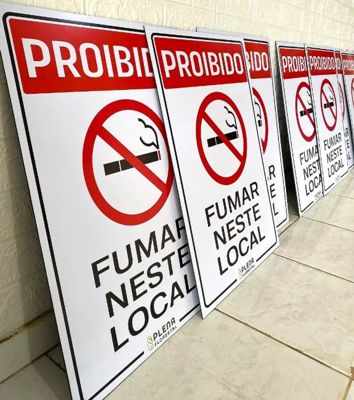 Placas de Sinalização de PVC - Foto 4