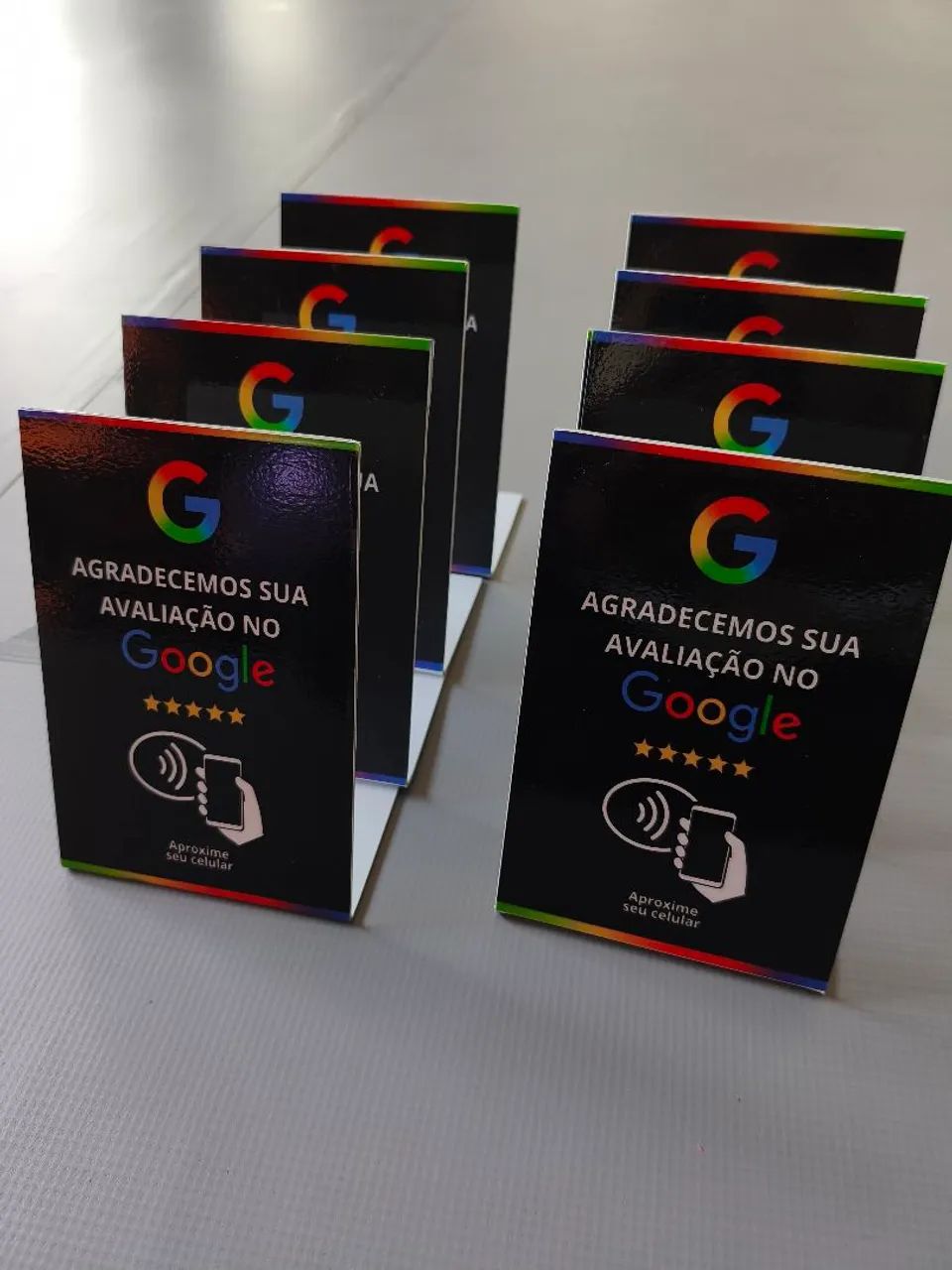 Plaquinhas de avaliação do Google NFC - Foto 4