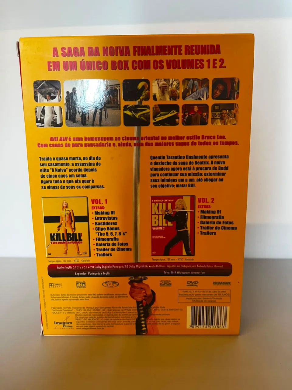 Box filmes completos: Kill Bill 1 e 2 - Foto 4
