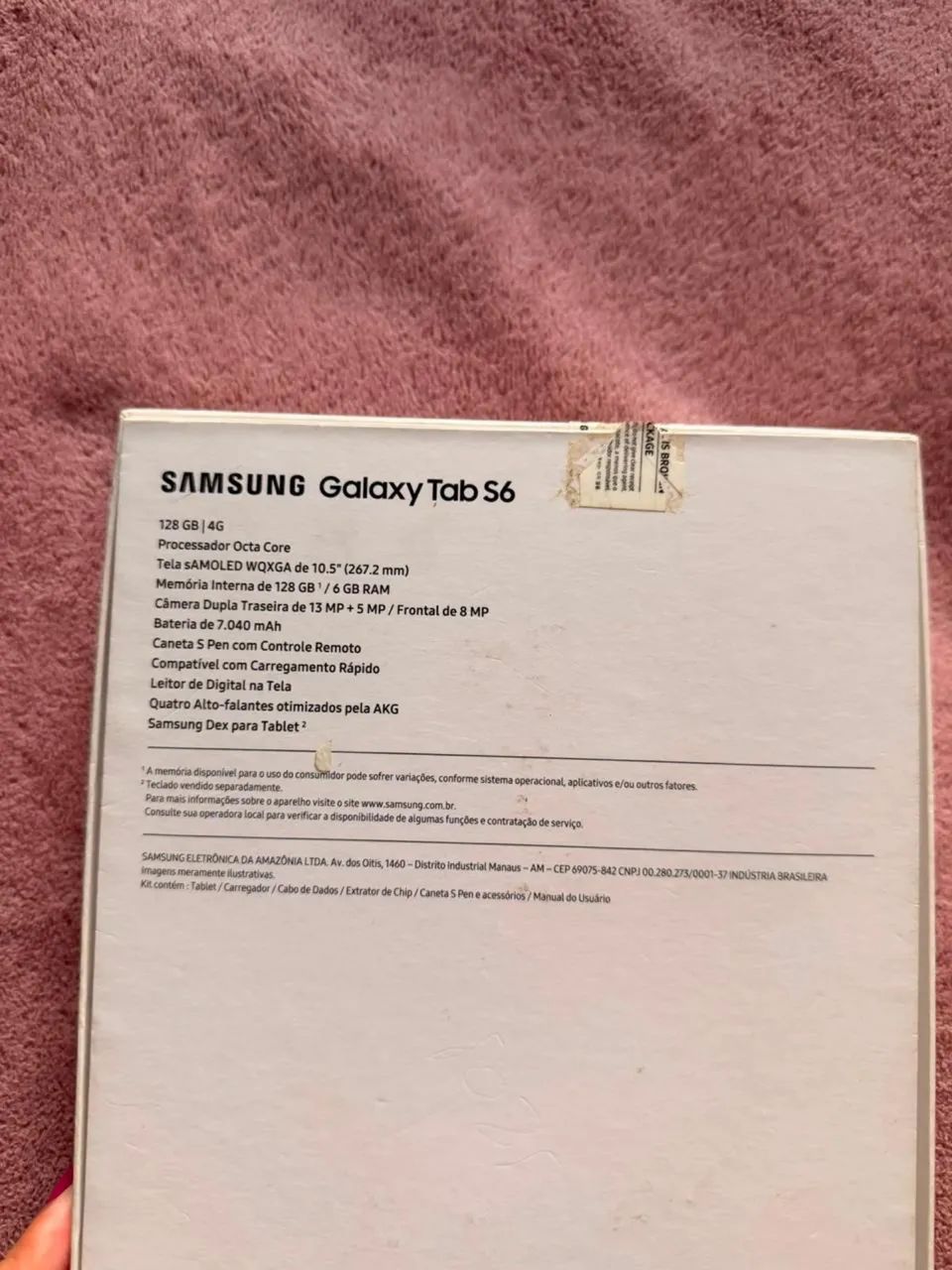 Tablet da Samsung, modelo galaxy tab s6 10.5 - Foto 5