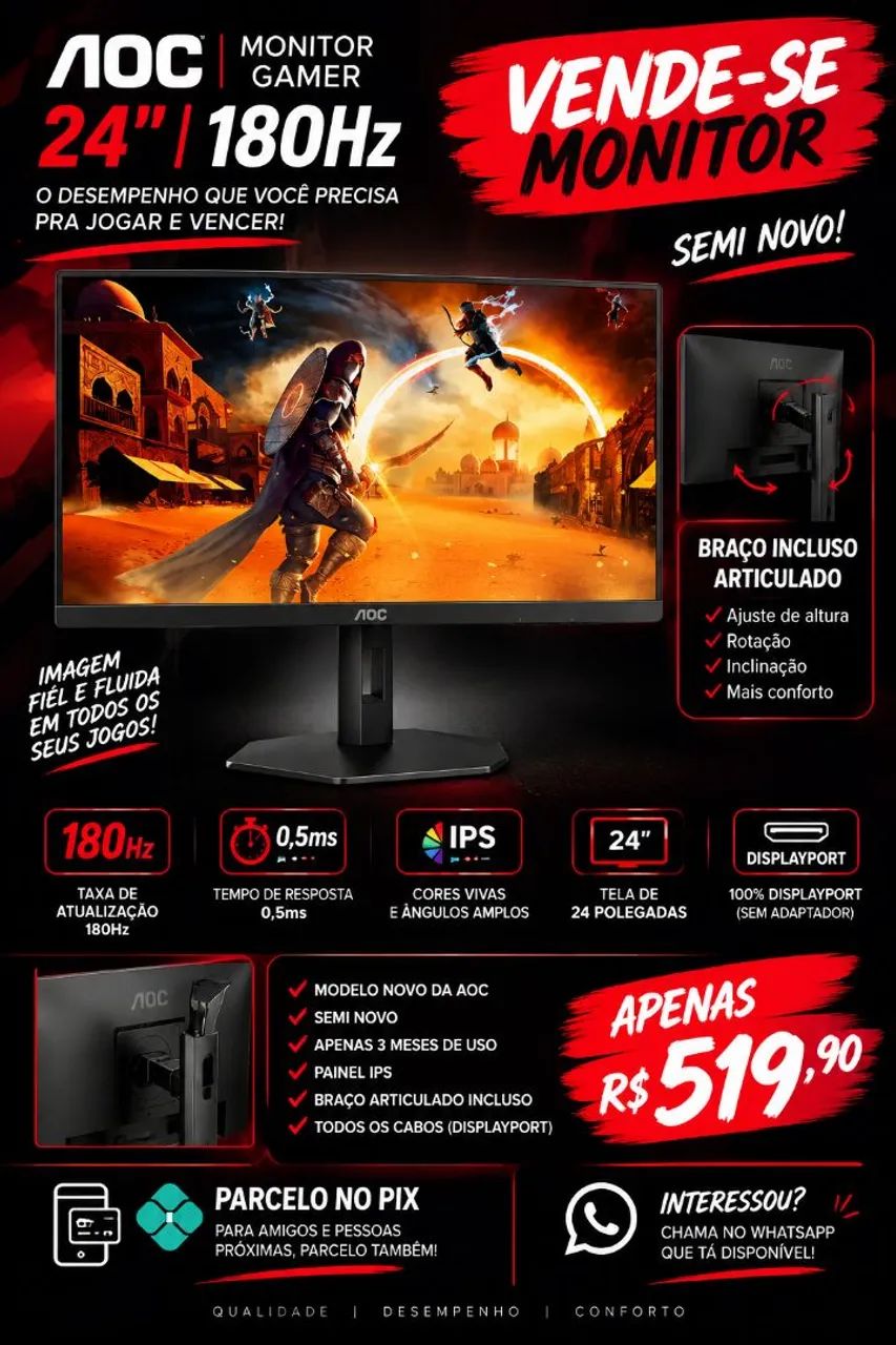 Monitor Gamer - Foto 2