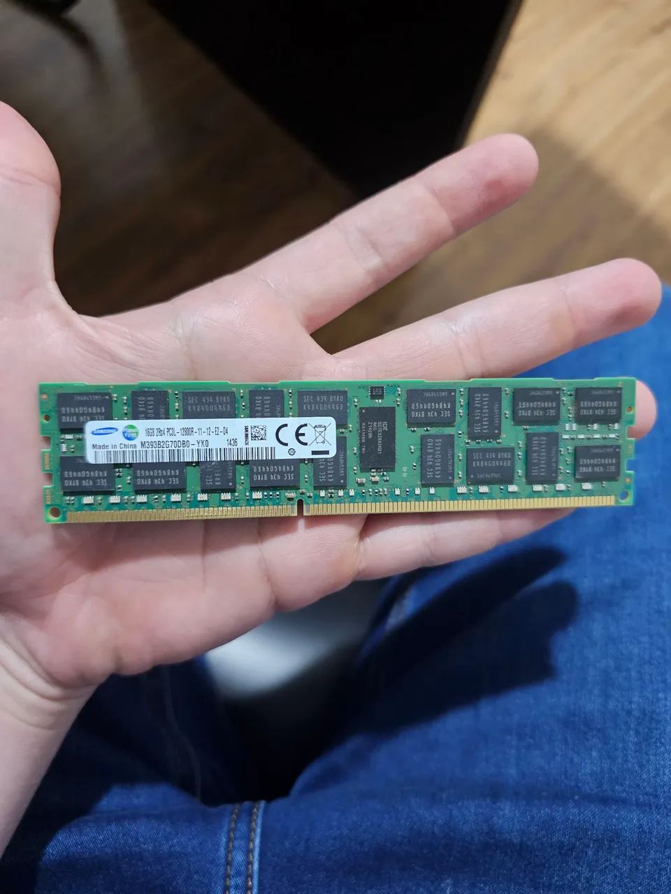 Memoria ddr3 ECC 16 gb