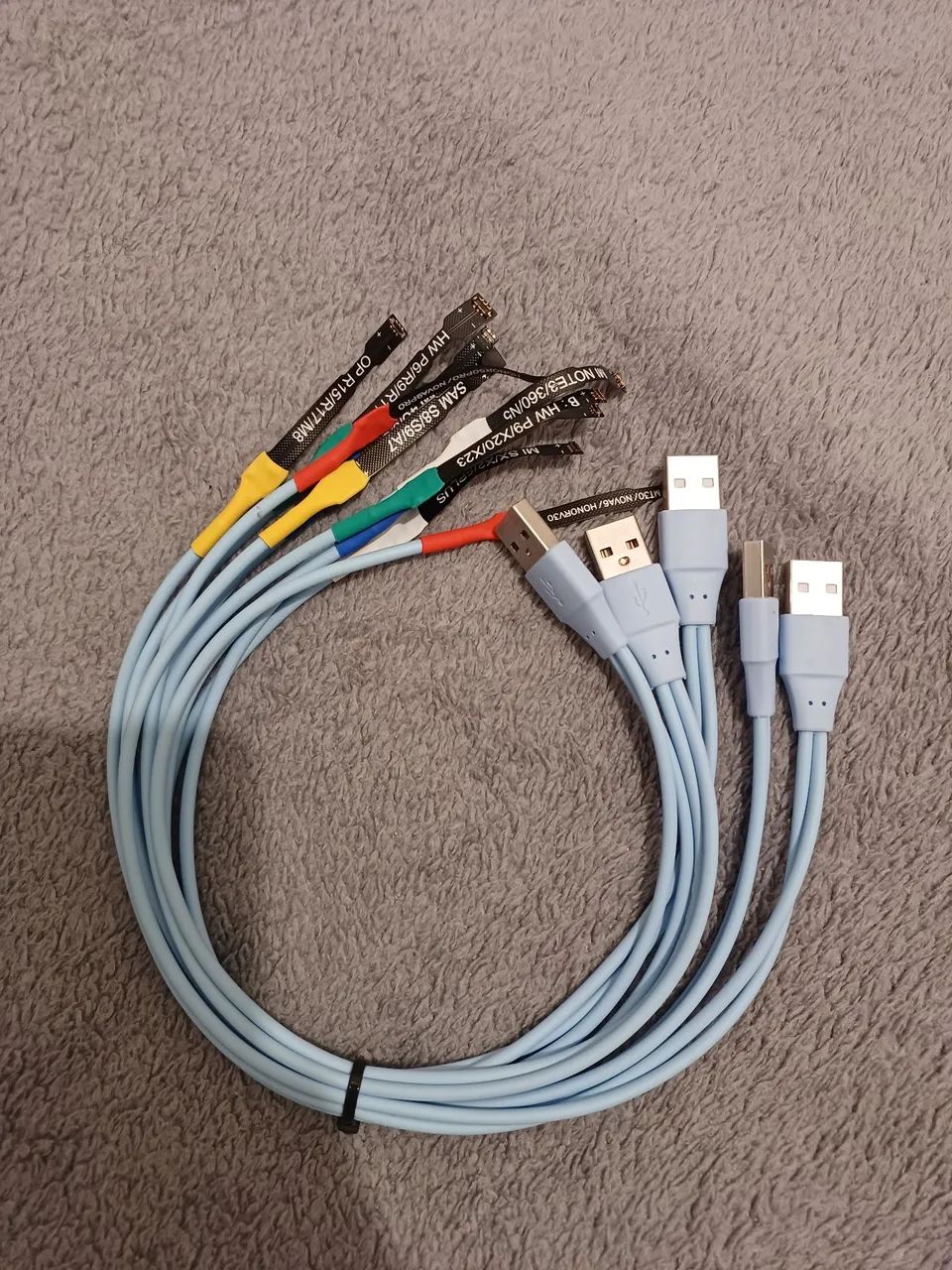 iBoot USB + Cabos de Teste para Reparo de Celulares - Foto 5