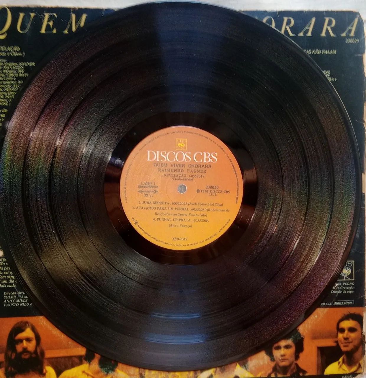 LP Fagner Quem Viver Chorará  - Foto 5