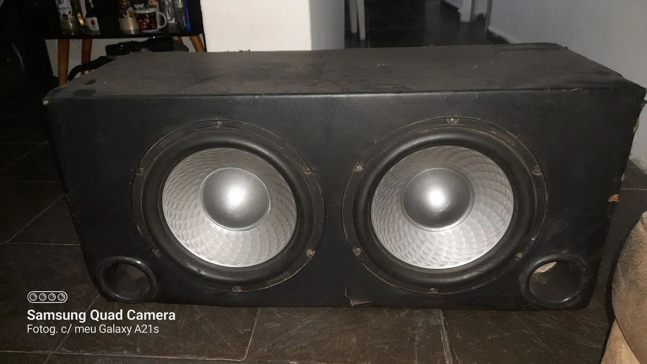 Caixa vedada subwoofer bravox UXP de 12 polegadas ... - Foto 3