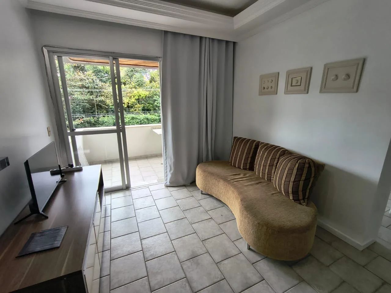 Apartamento de 1 quarto mobiliado em Jurerê - Foto 3