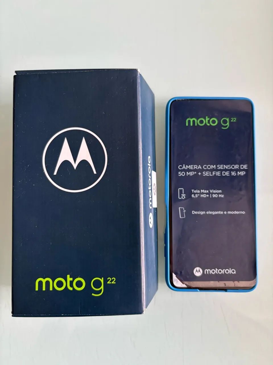 Moto G22 - Com defeito 