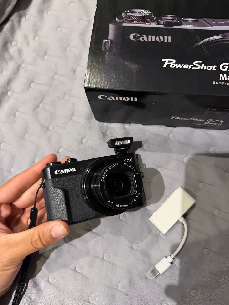 Câmera G7x mark II nova  - Foto 2