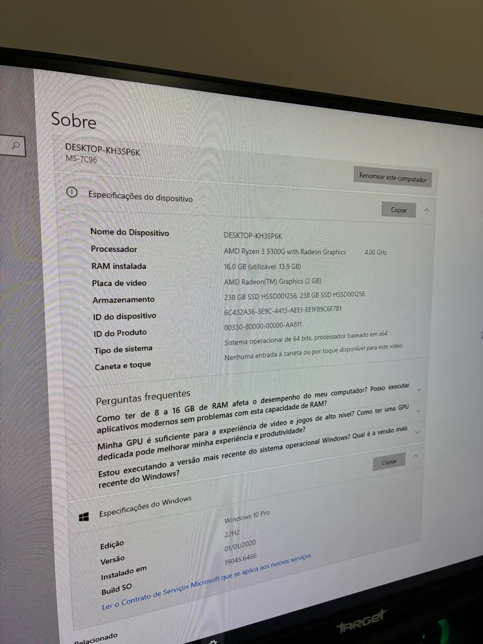 PC COMPLETO - PRONTO PARA USO - Foto 3