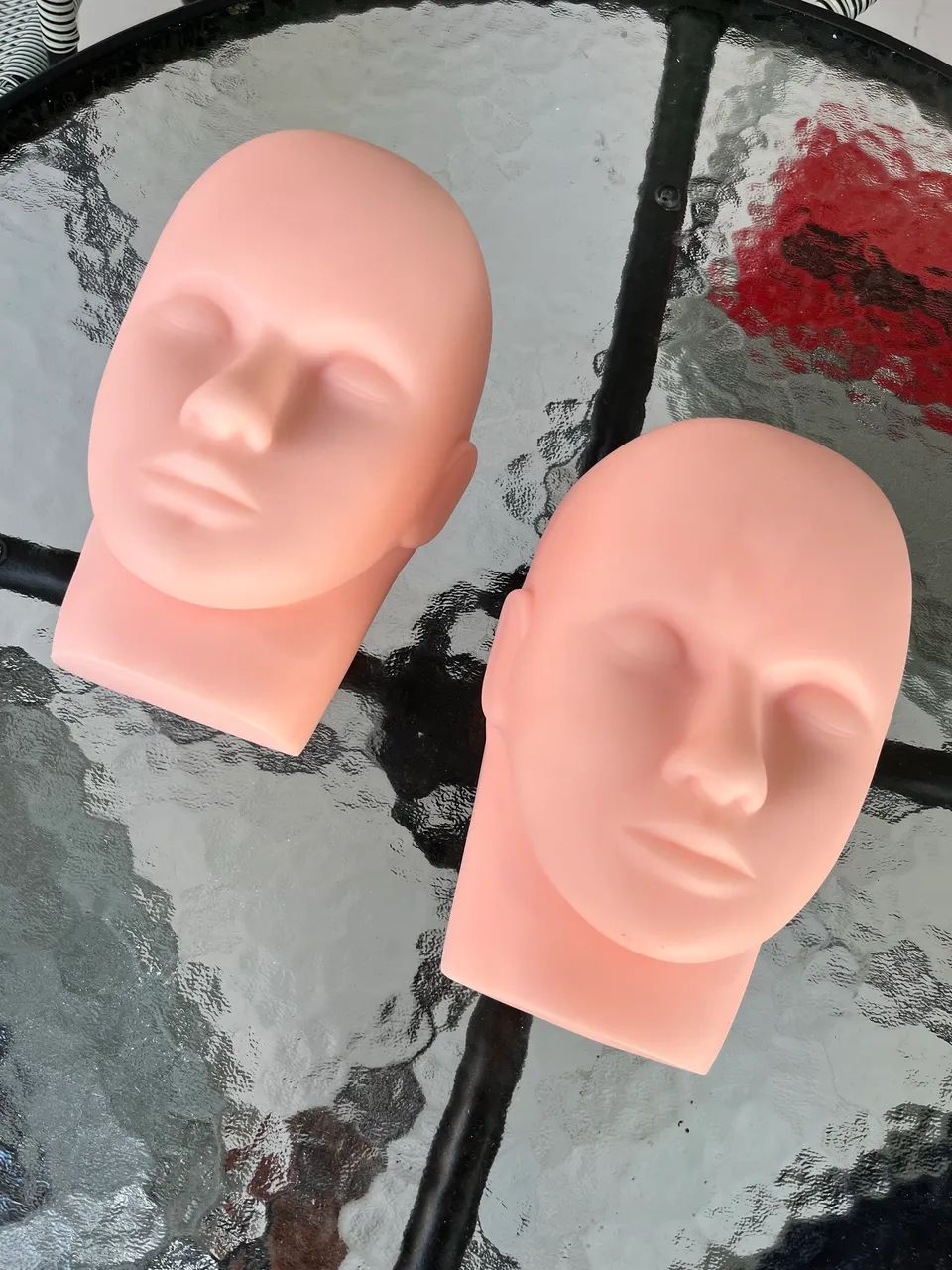 2 cabeça para treino de cílios/maquiagem? - Foto 2