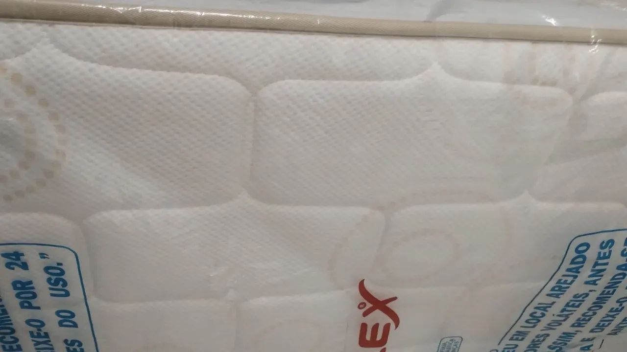 Colchão Solteiro Imperium Molas ensacadas e espuma, com proteção lateral. Garantia 1 ano