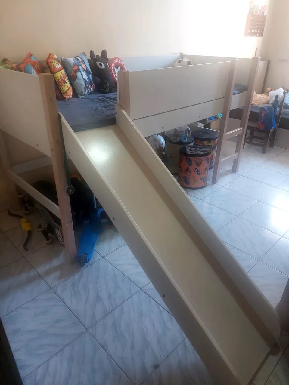 Cama infantil c/escorregador - Foto 2