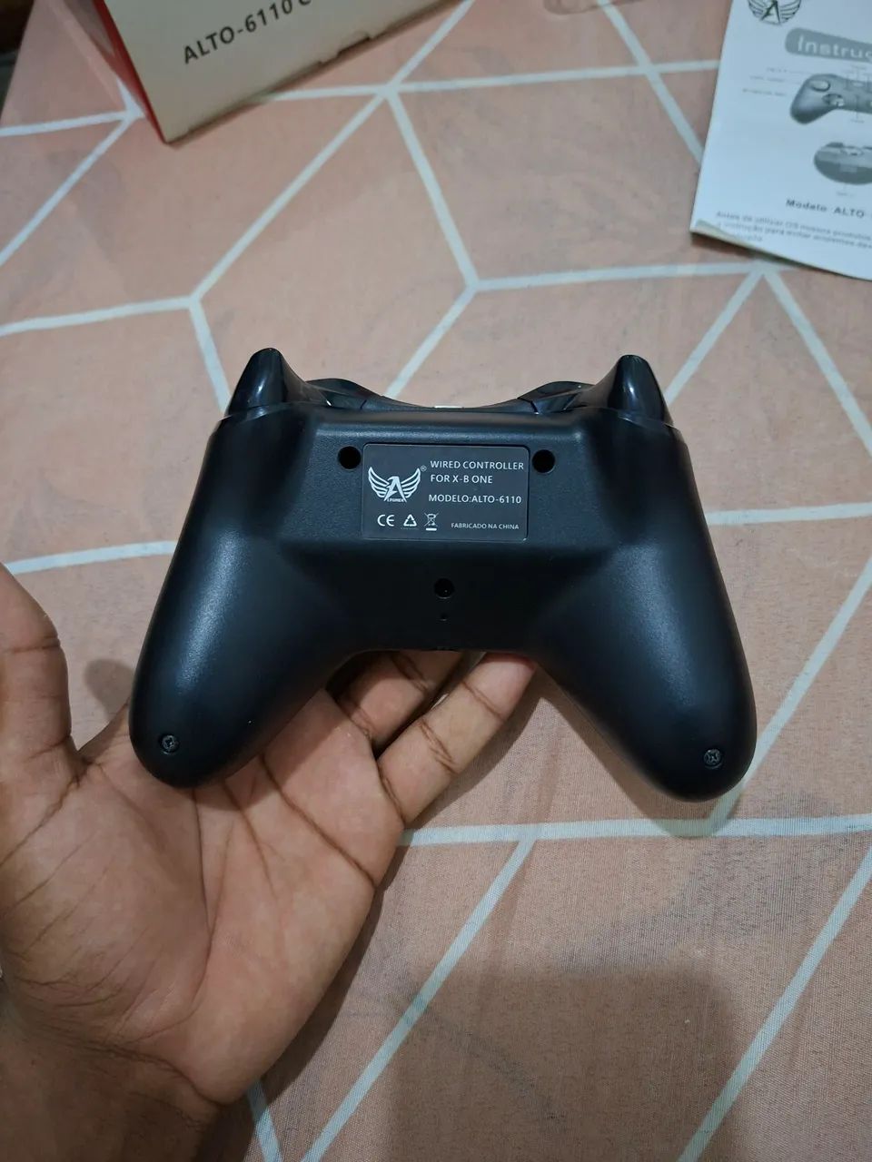 Controle com fio de xbox one e pc - Foto 5