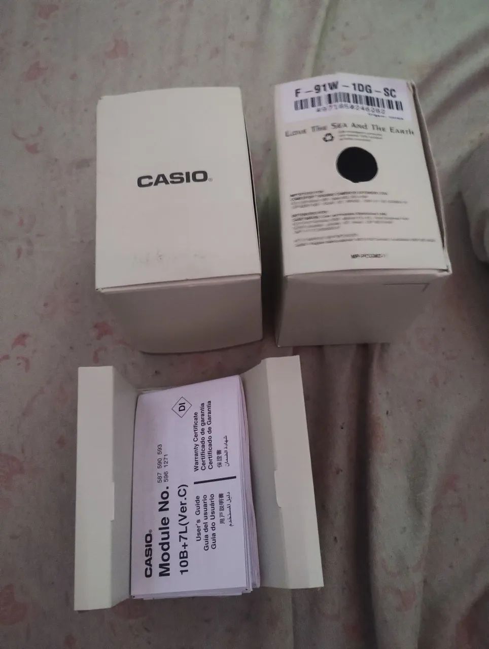 Vendo Casio F-91 W novo na caixa  - Foto 3