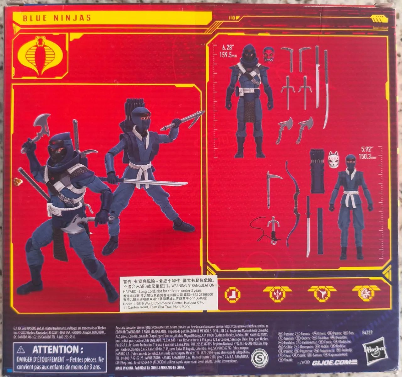 GI JOE CLASSIFIEDS/BLUE NINJAS - Foto 2