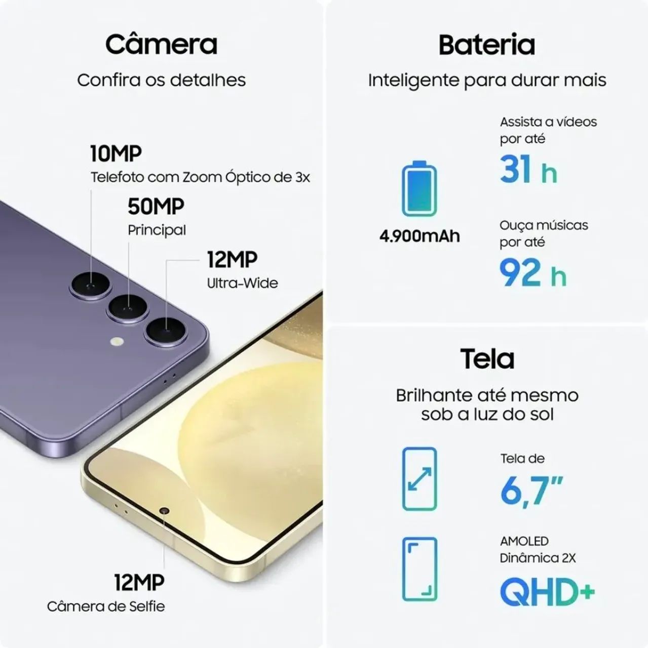 Celular sansung s24 plus 512GB  - Foto 2