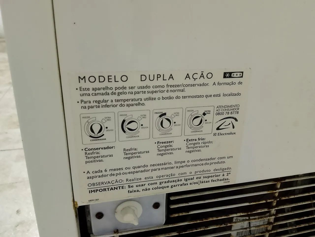 Freezer horizontal Electrolux grande 385 litros 110v - Foto 4
