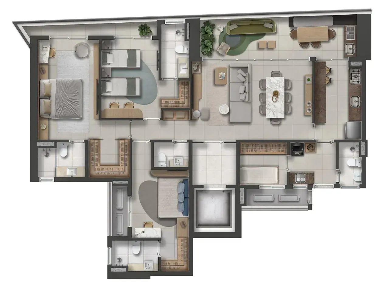 PLANTA 154m²