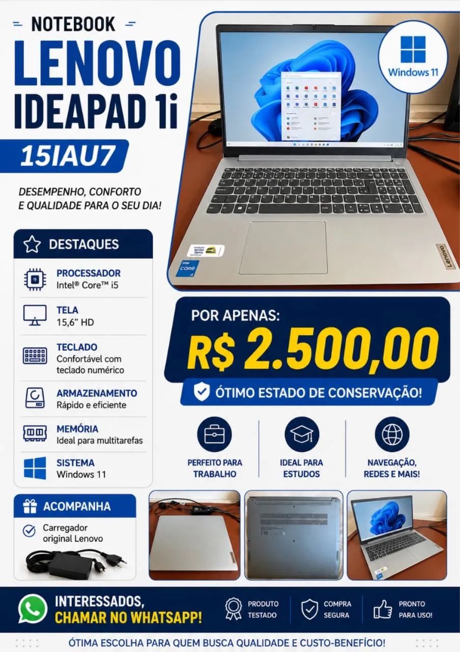 Vendo Excelente Notebook Lenovo  - Foto 3