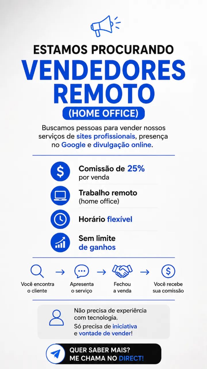 Vendedor Home Office 