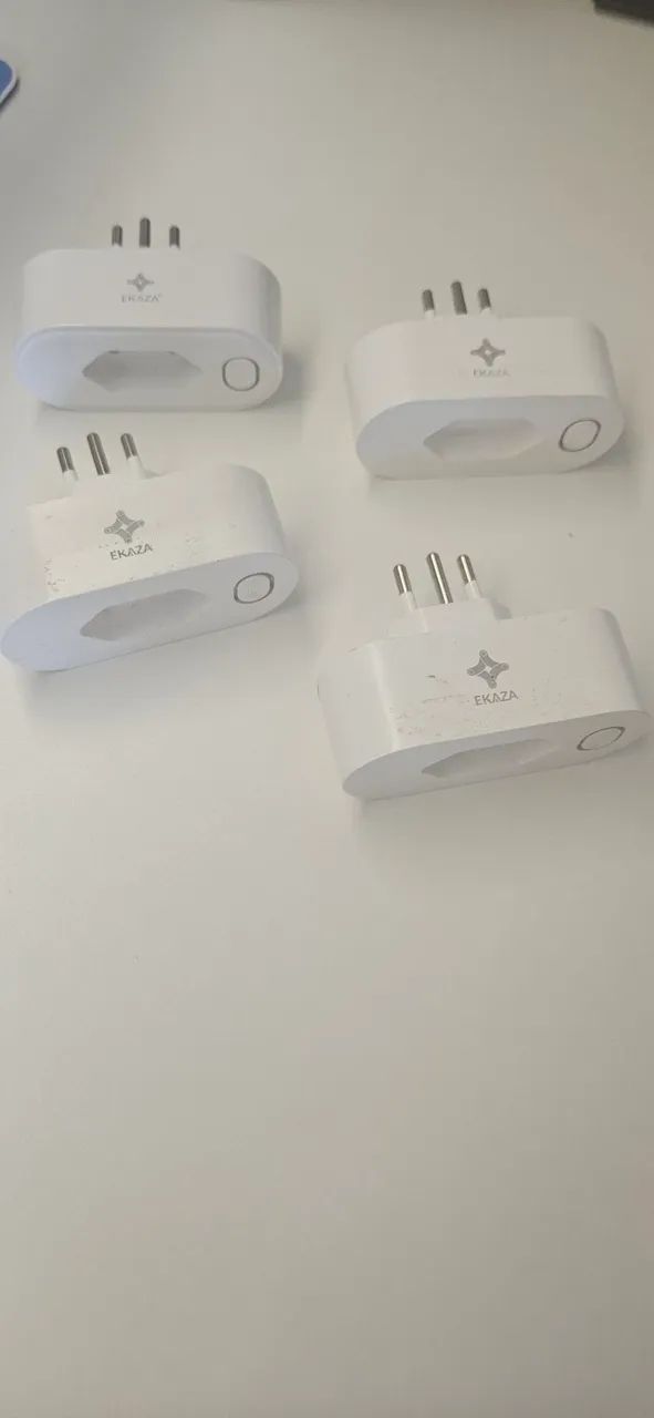 Kit 4 tomadas inteligentes ekaza 16amp semi novas 