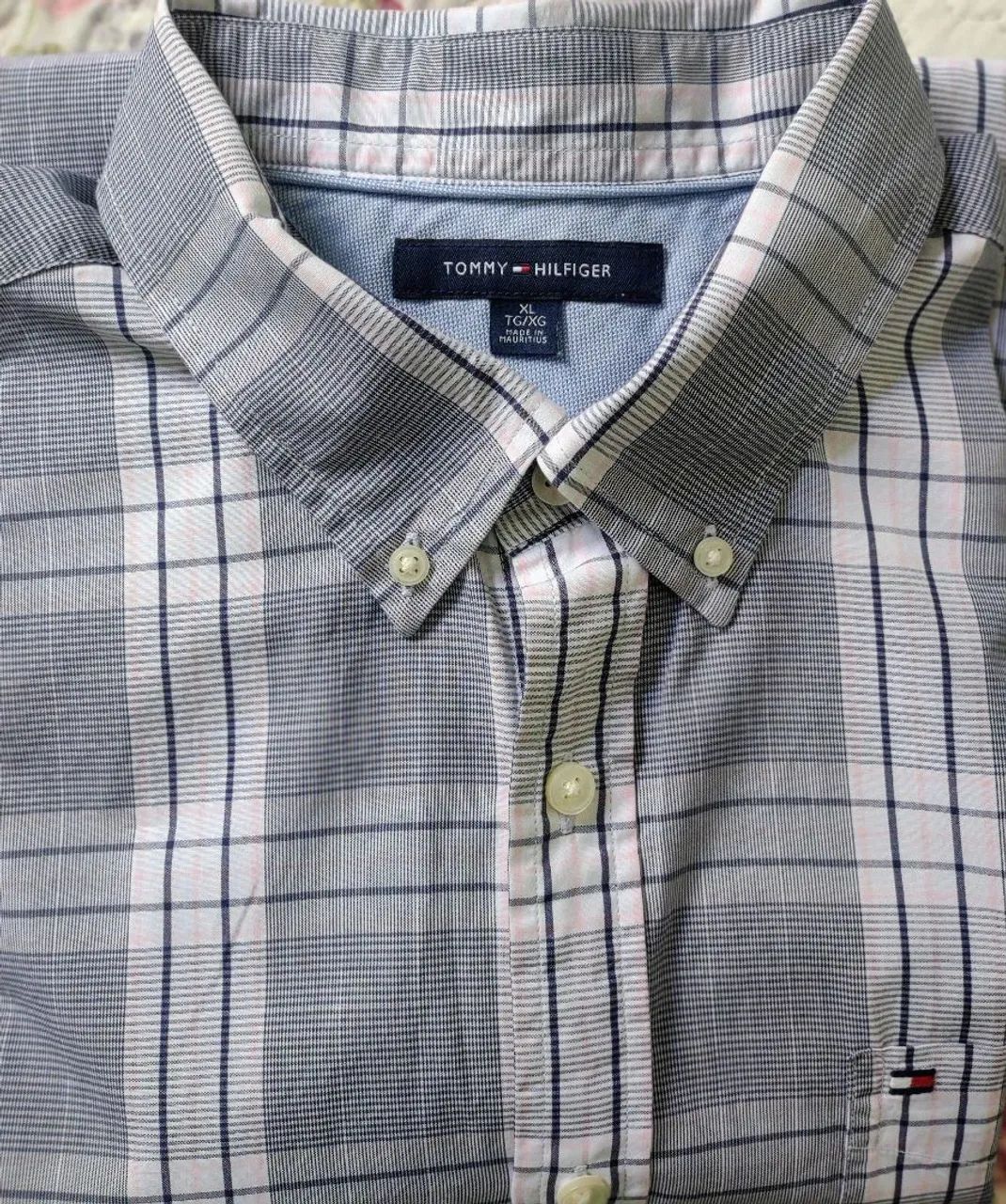 Camisa Xadrez Tommy Hilfiger 