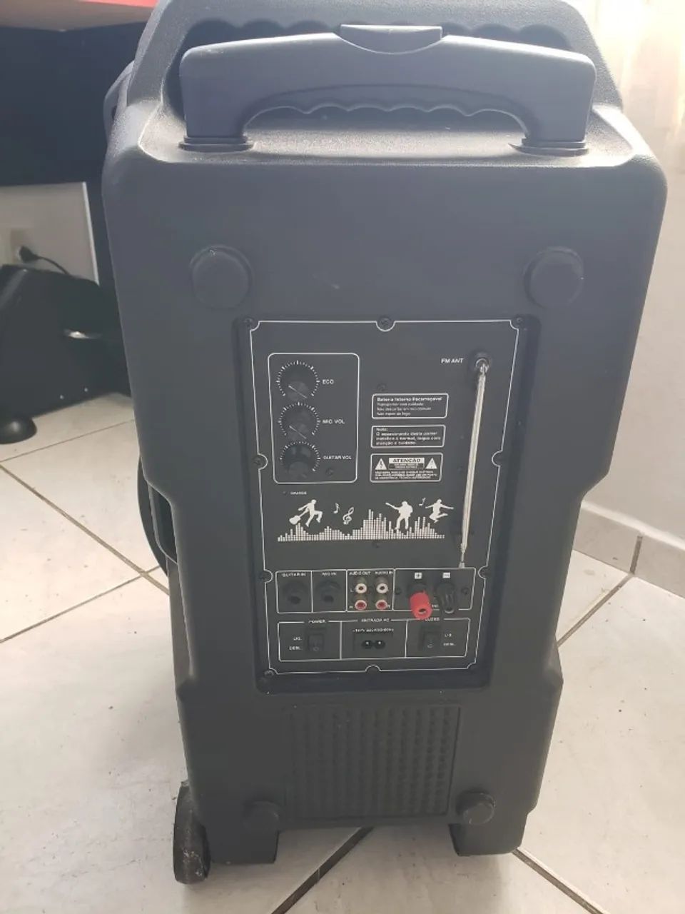 Caixa de Som Amplificada Mondial CM-700 Bluetooth (Sem Cabos) - Foto 2