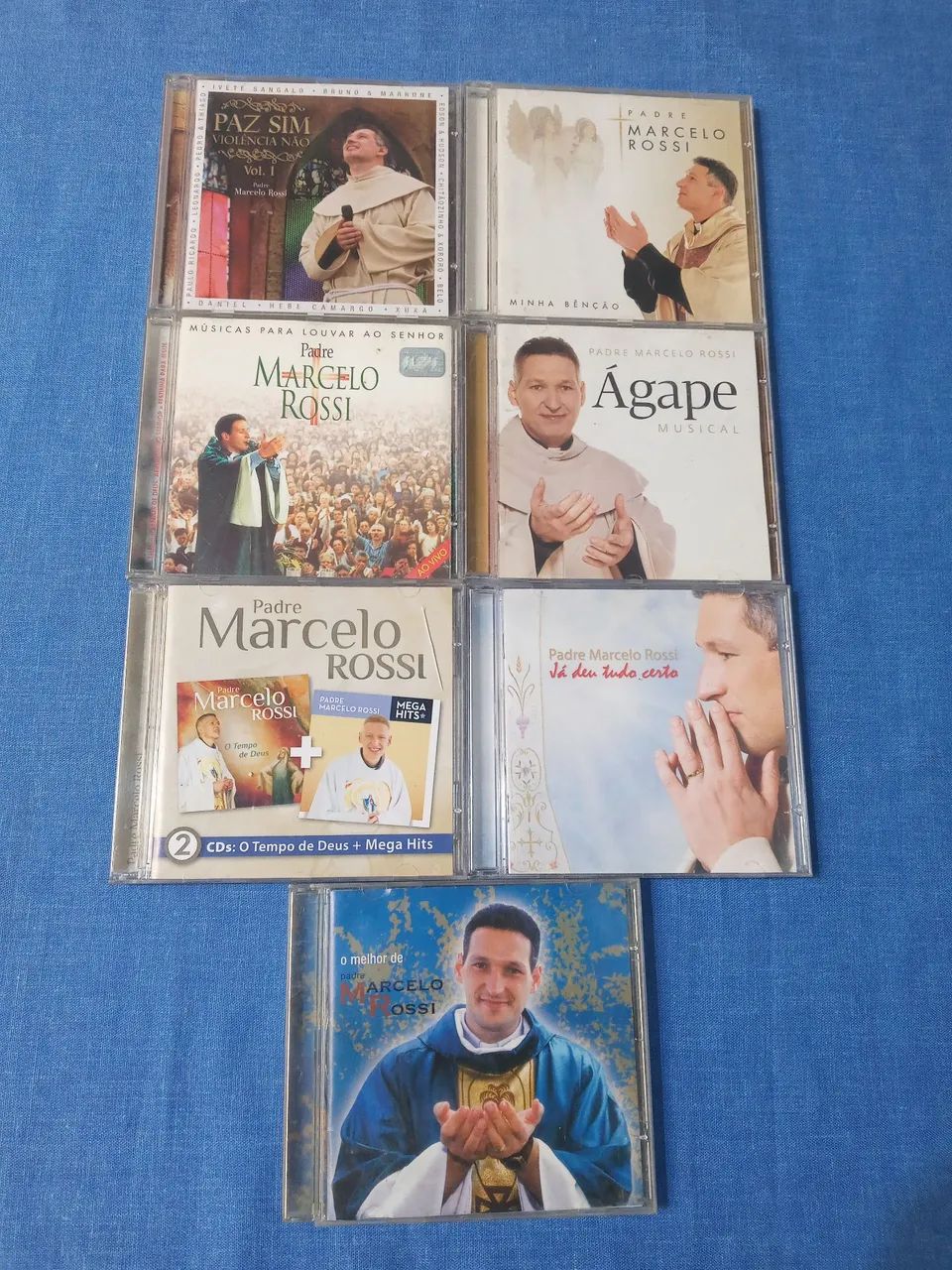 Coletânea Padre Marcelo Rossi com 7 CD's