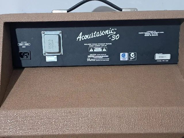 Amplificador Fender AcoustaSonic30 - Made in México - Foto 6