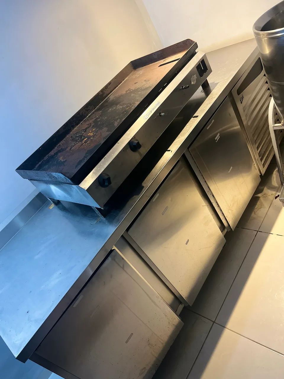 Bancada inox Refrigerada 220v - Foto 3